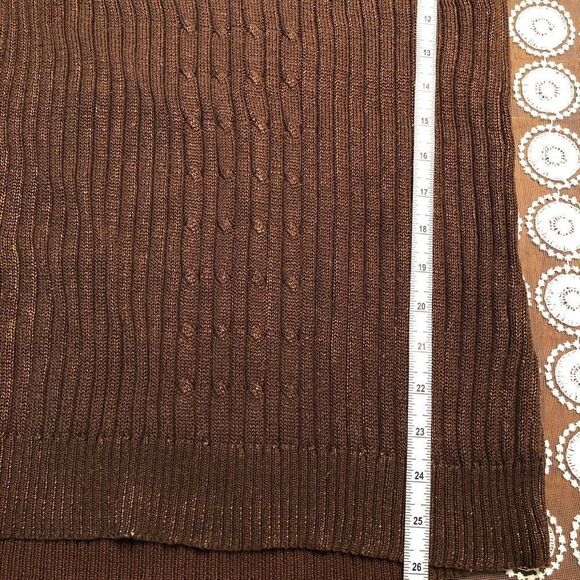 Isaac Mizrahi for Target Metallic Brown Vest - Picture 7 of 7